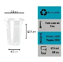 500 Vasos Desechables Plasticos Pet 16oz Tapa Boquilla 2.webp