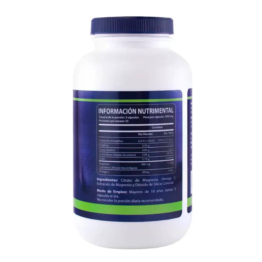 Citrato de Magnesio Naturagel 160 Cap 