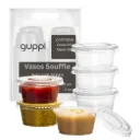 Vaso Souffle 2 oz 200 pza c/ Tapa