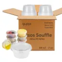 Vaso Souffle 2 oz 500 pza c/ Tapa