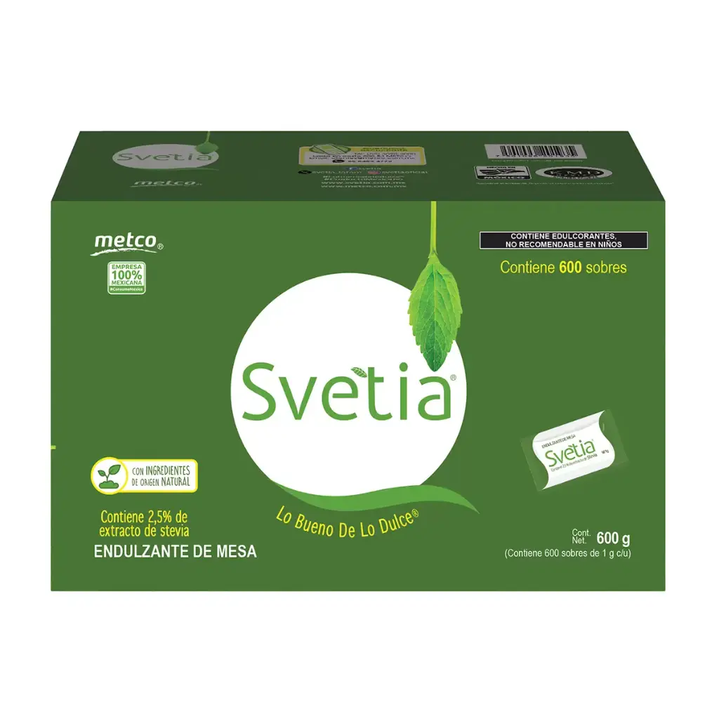 Svetia 600 Sobres 1gr