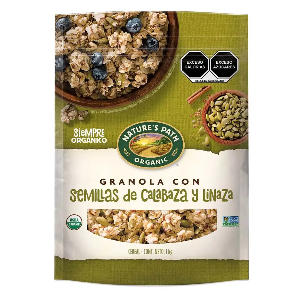 Granola Semilla De Calabaza Natures Path 1 Kg 