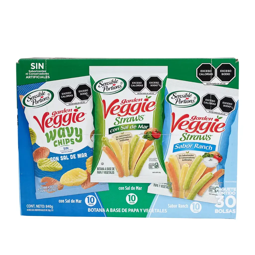 Papas Veggie 30pza