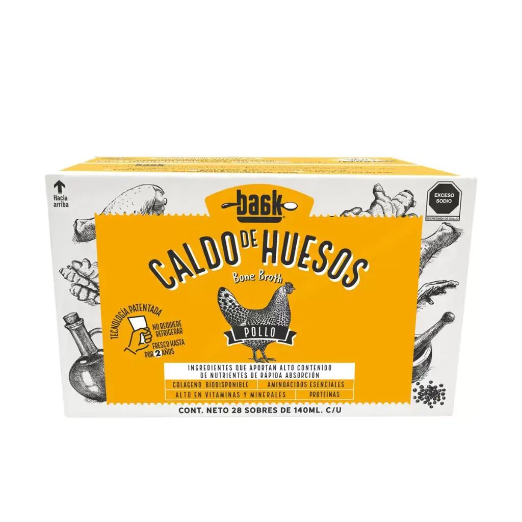 [F0016] Caldo de Hueso Baak 28 sobres