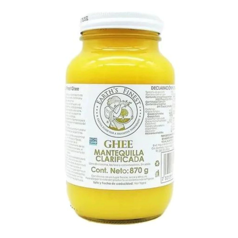 Mantequilla Ghee Earth Finest 870 gr
