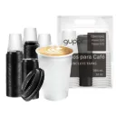 Kit Vaso Papel BC 12 oz 100 c/ Tapa