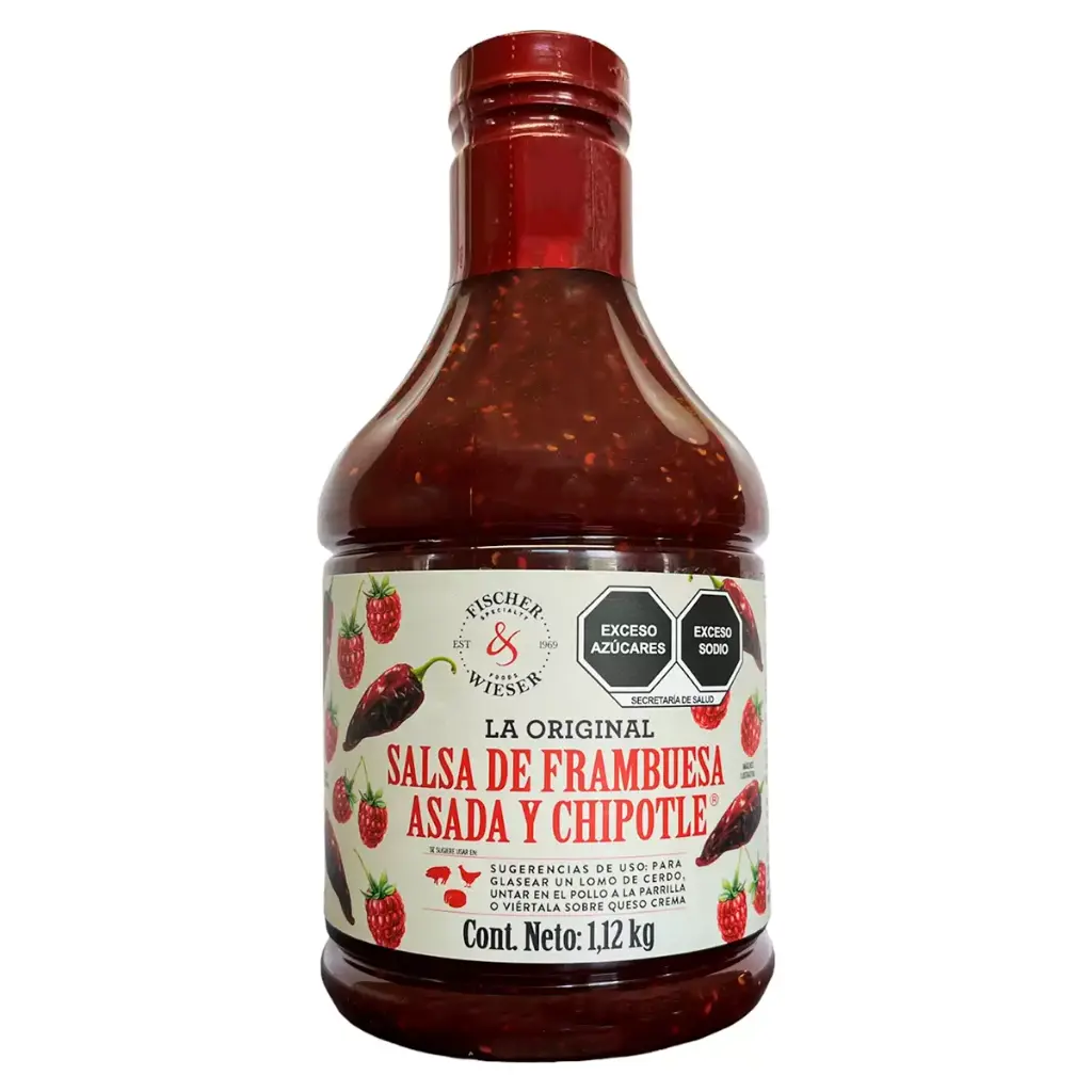 Salsa de Frambuesa y Chipotle Fischer & Wieser 1.1Kg 