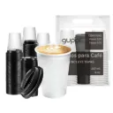 Vaso Papel BC 8 oz 100 pza c/ Tapa