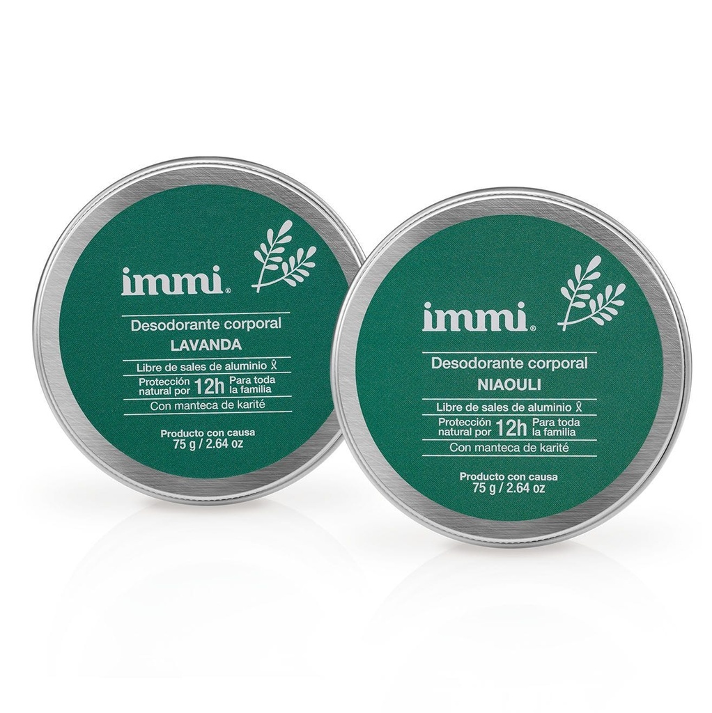 Desodorante Immi Tarro 75gr Niaouli