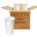 Caja Vaso Papel BC 10 oz 1000 pza