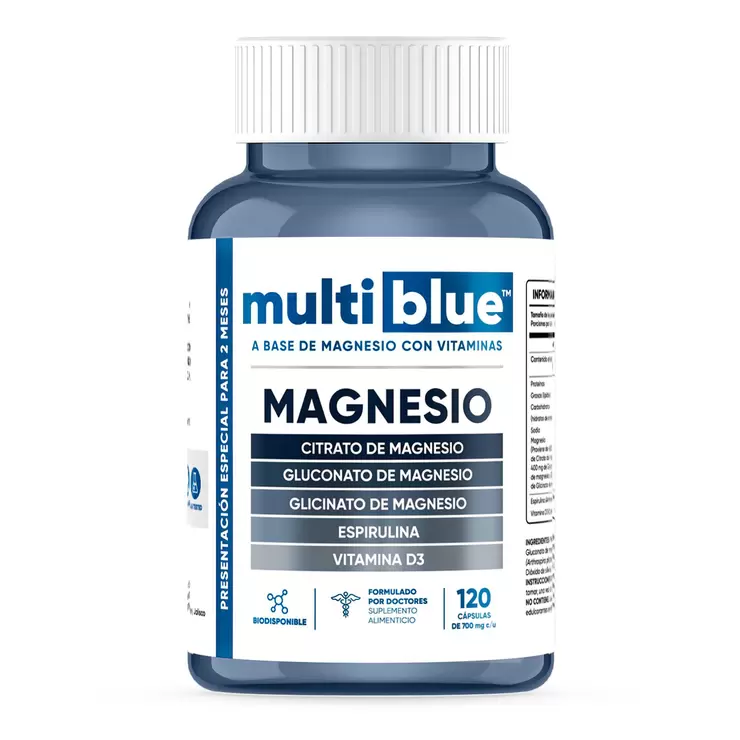 Magnesio Multiblue 120 Cap 