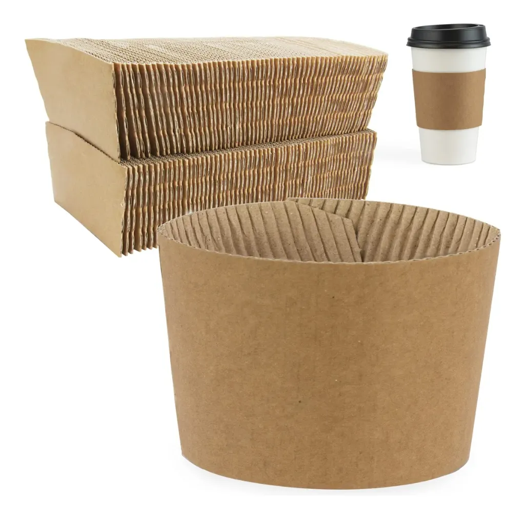 [D202435-80] Fajillas Pegadas para Bebidas Calientes 2000 pza