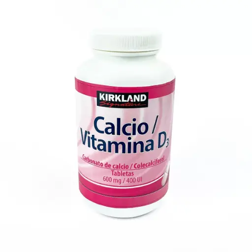 [A0045] Calcio y Vitamina D3 Kirkland 180 tab.