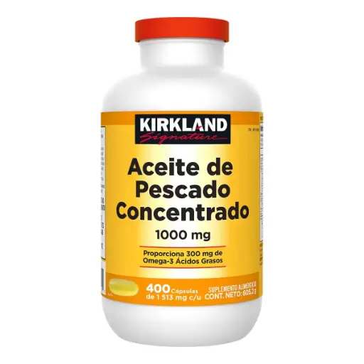 [A0046] Aceite de Pescado Kirkland 400 Cap